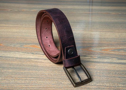 Leather Belt – Brown